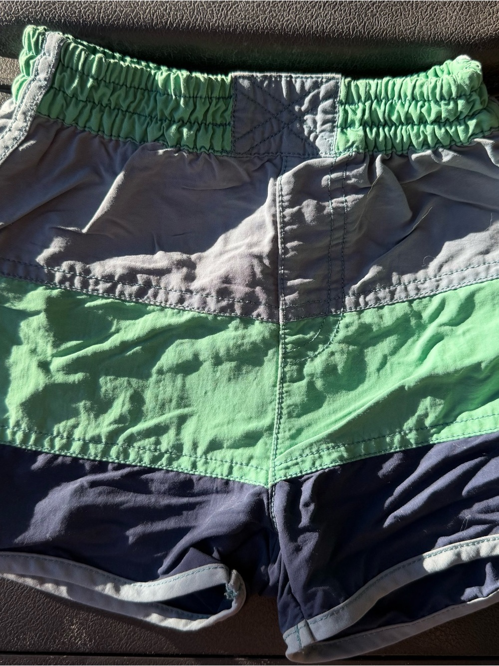 PATAGONIA Grey/Blue, Green, Dark Blue Colorblock Shorts